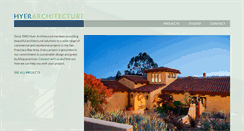 Desktop Screenshot of hyerarchitecture.com