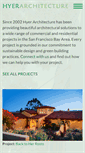 Mobile Screenshot of hyerarchitecture.com
